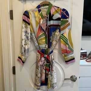 Zara Nautical Printed Dress - size small